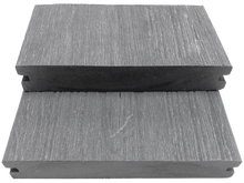 Load image into Gallery viewer, GEWGSB_Gray Grooved-Edge Wood Grain Solid Board Sample - Factory Floorings