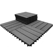 Load image into Gallery viewer, WPC DIY Interlocking Deck Tiles