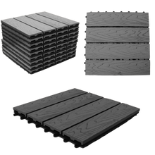 Load image into Gallery viewer, WPC DIY Interlocking Deck Tiles