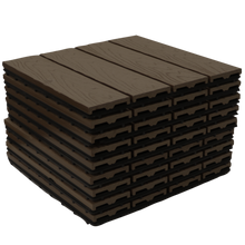Load image into Gallery viewer, WPC DIY Interlocking Deck Tiles
