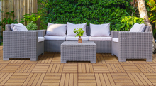 Load image into Gallery viewer, CaliforniaOak WPC Deck Tiles - Factory Floorings

