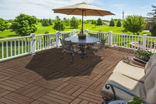 Load image into Gallery viewer, Espresso WPC Deck Tiles - Factory Floorings