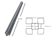 Load image into Gallery viewer, 6 Feet Aluminum Fence Post Set