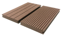Load image into Gallery viewer, GESB_Mocha Grooved-Edge Solid Board Sample - Factory Floorings
