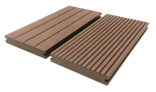 Load image into Gallery viewer, GESB_Mocha Grooved-Edge Solid Board Sample - Factory Floorings
