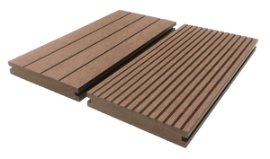 GESB_Mocha Grooved-Edge Solid Board Sample - Factory Floorings
