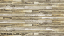 Load image into Gallery viewer, W105-1_Light_Saddlewood SPC Flooring Sample - Factory Floorings
