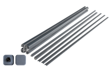 Load image into Gallery viewer, 6 Feet Aluminum Fence Post Set