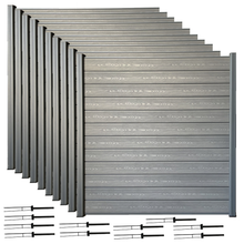 Load image into Gallery viewer, 6x6 Dig-in Installation Composite Fencing Kits
