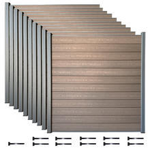 Load image into Gallery viewer, 6x6 Surface Mount Installation Composite Fencing Kits
