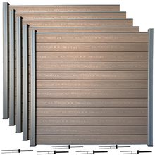 Load image into Gallery viewer, 6x6 Dig-in Installation Composite Fencing Kits
