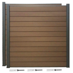 6x6 Dig-in Installation Composite Fencing Kits
