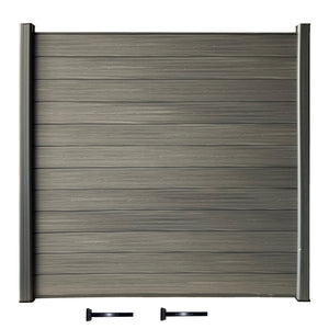 6x6 Surface Mount Installation Composite Fencing Kits