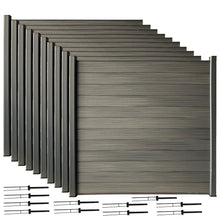 Load image into Gallery viewer, 6x6 Dig-in Installation Composite Fencing Kits
