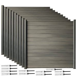 6x6 Dig-in Installation Composite Fencing Kits