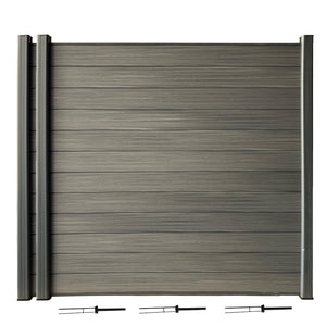 6x6 Dig-in Installation Composite Fencing Kits