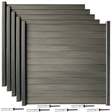 Load image into Gallery viewer, 6x6 Dig-in Installation Composite Fencing Kits

