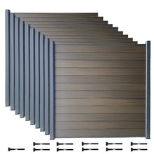 Load image into Gallery viewer, 6x6 Surface Mount Installation Composite Fencing Kits
