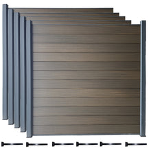 Load image into Gallery viewer, 6x6 Surface Mount Installation Composite Fencing Kits

