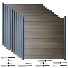 Load image into Gallery viewer, 6x6 Dig-in Installation Composite Fencing Kits
