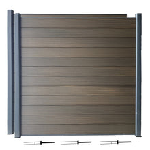 Load image into Gallery viewer, 6x6 Dig-in Installation Composite Fencing Kits
