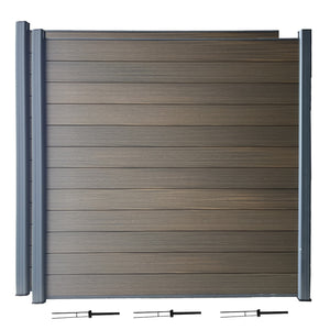 6x6 Dig-in Installation Composite Fencing Kits