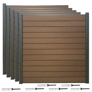 6x6 Dig-in Installation Composite Fencing Kits