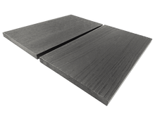 Load image into Gallery viewer, SEWGFB_Gray Squared Edge Wood Grain Fascia Board Sample - Factory Floorings
