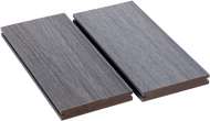 6 Feet Wood Grain Grooved-Edge Solid Castle-Gray Board