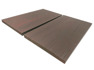 21 SQFT Wood Grain Squared Edge Fascia Board