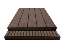 Load image into Gallery viewer, SEFB_Mocha Squared Edge Fascia Board Sample - Factory Floorings

