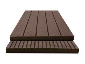 SEFB_Mocha Squared Edge Fascia Board Sample - Factory Floorings