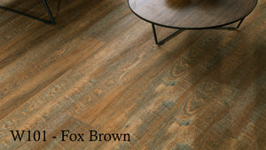 W101_Fox_Brown Flooring Sample - Factory Floorings