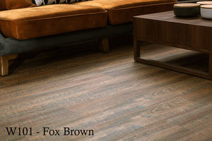 W101_Fox_Brown Flooring Sample - Factory Floorings