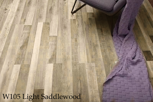 W105-1_Light_Saddlewood SPC Flooring Sample - Factory Floorings