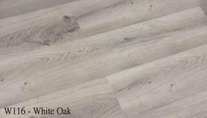 W116_White_Oak SPC Flooring Sample - Factory Floorings